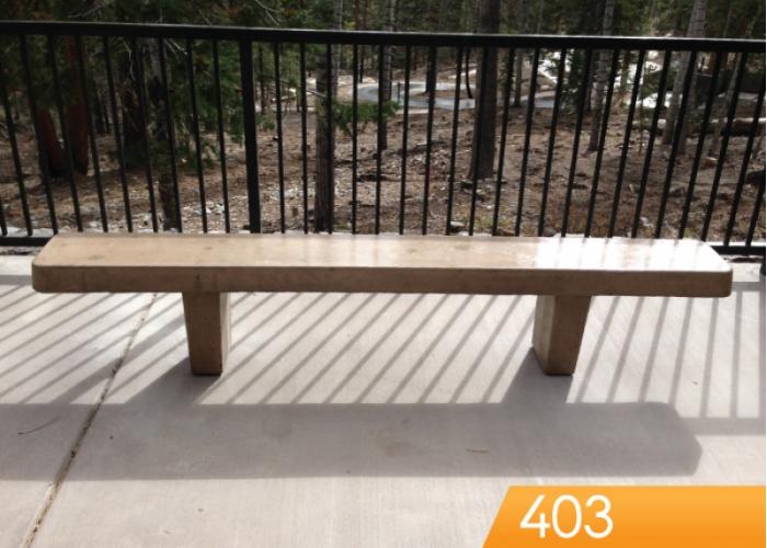 403 - 8' Flat Bench