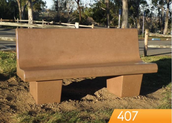 407 - 6' Contour Bench