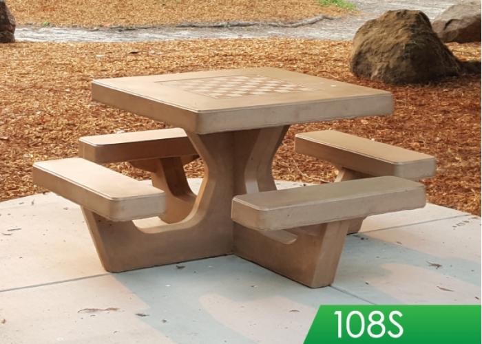 Concrete picnic bench sale