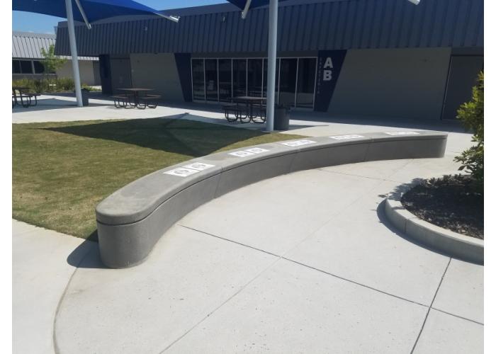 Unique Shape Seatwall