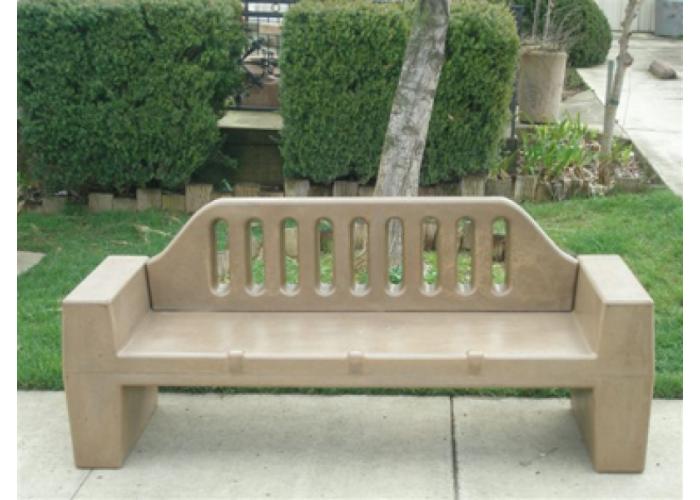 409SK - Slotted Back Bench