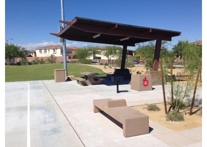 417SKB2 - Flat bench w/Armrest