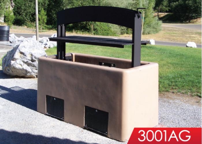 3001AG - Group BBQ w/Adjustable Grill