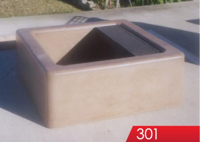 301 - Square Firepit 4'