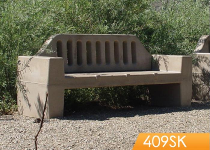 409SK - Slotted Back Bench
