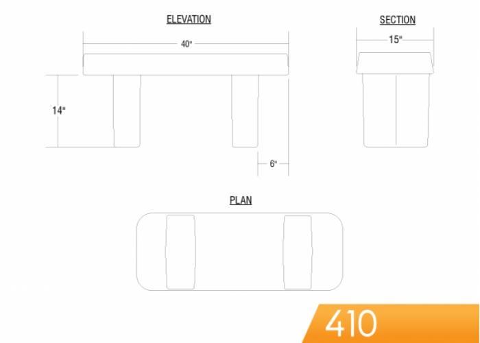 410 - Flat Bench, C/T Series