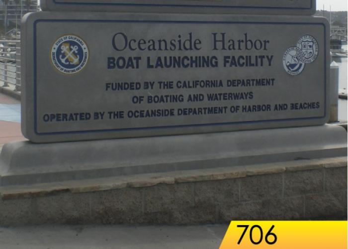 706 - 9' Rectangle Sign