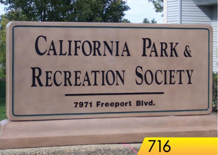 716 - 9' Rectangle Sign