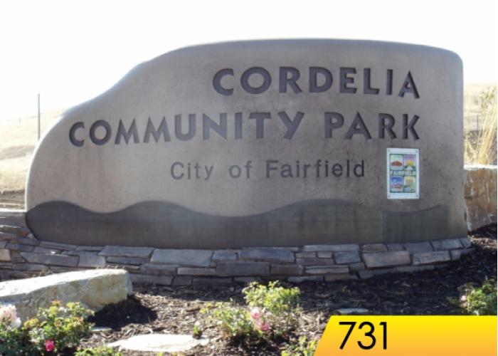 731 - 128" Concave Sign