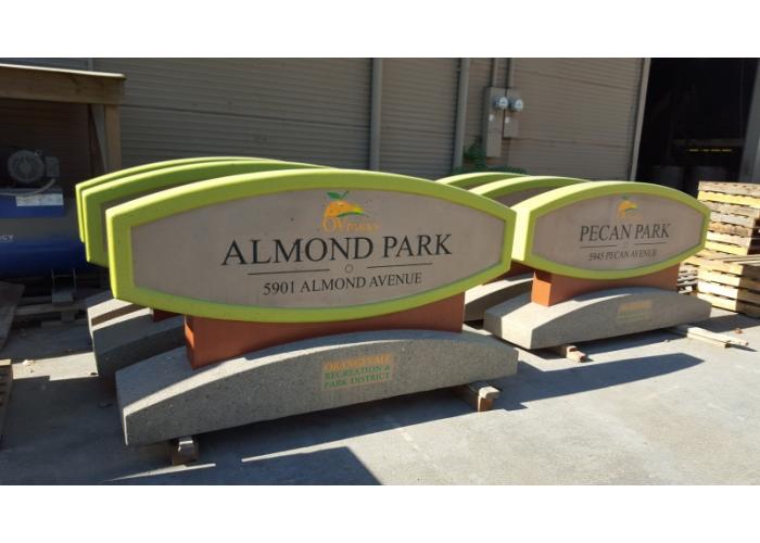 Sign-Orangevale Parks