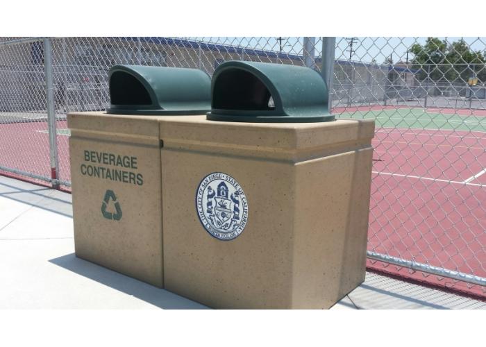 503 - Square Receptacle