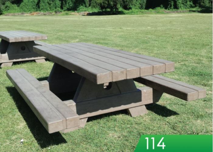 Outdoor Creations Picnic Tables Rectangle Tables