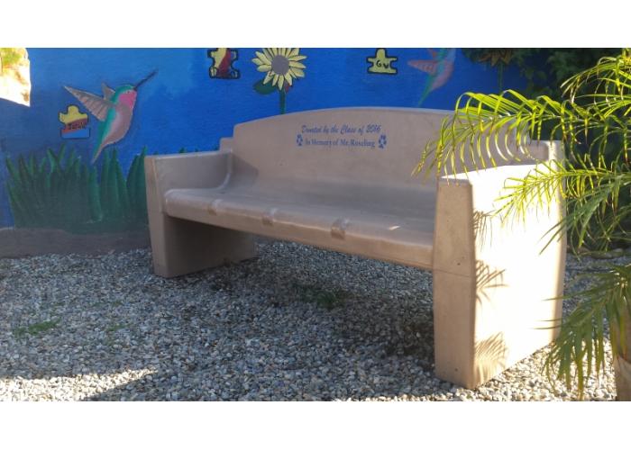 408 - Contour Bench w/Armrests