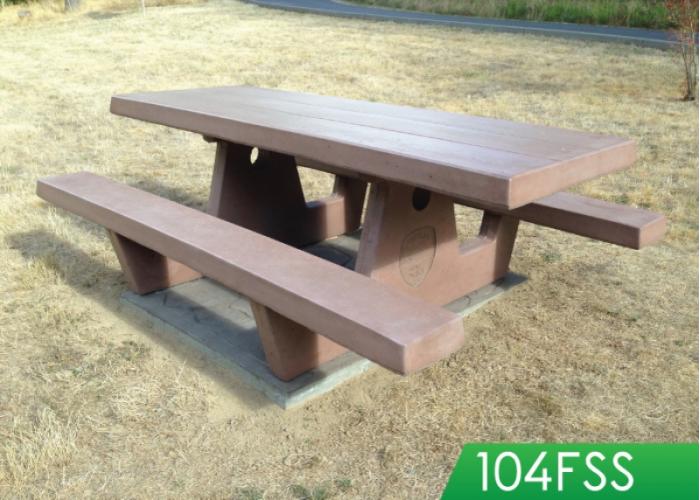92" Square leg tables w/woodgrain