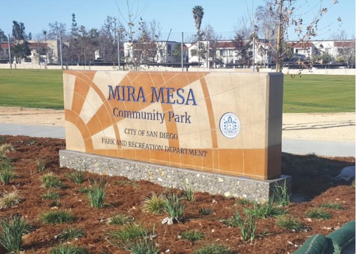 Sign - Mira Mesa Community Park