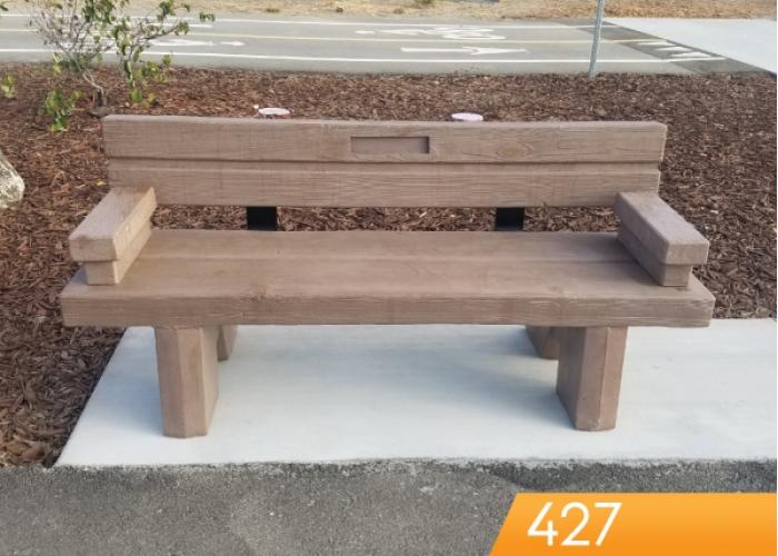 427 - Timber Series Bench