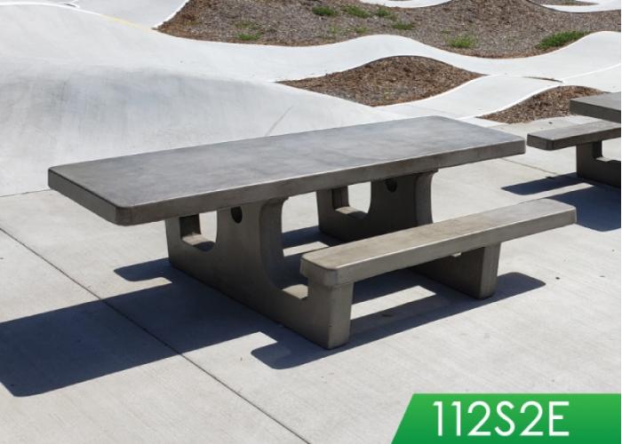112S2E - 102" Table w/Wheelchair Access