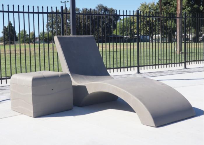 Concrete deals lounge chairs