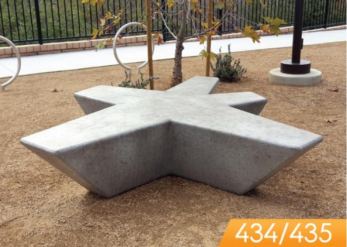 434/435 - Star Bench, Small and Large